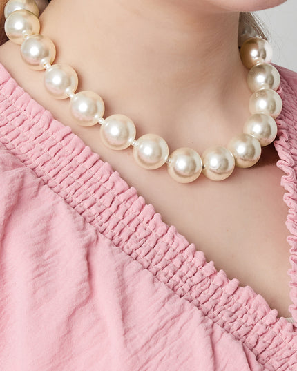 Pearl girl ketting 12mm-25mm