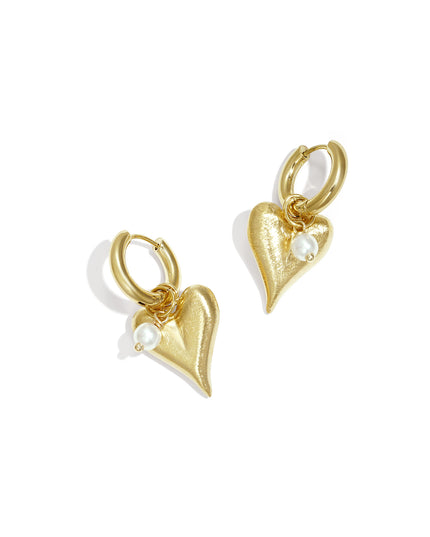Oorbellen met hartjes, casual, dagelijks, eenvoudig, serie, damessieraden