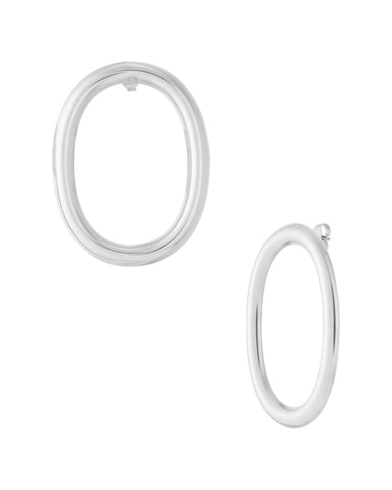 Oval Hoop earrings