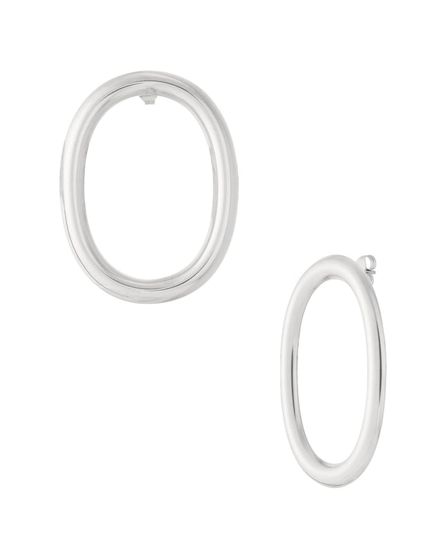 Oval Hoop earrings