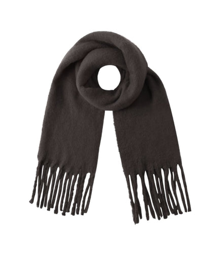 Colorful winter scarf