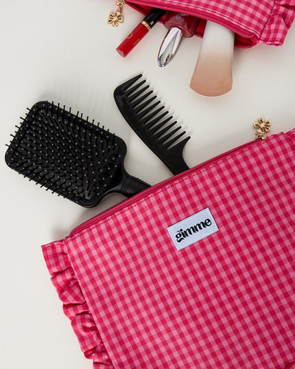 iPad hoes met ruitjespatroon van zoet polyester, ideaal voor dagelijks gebruik.