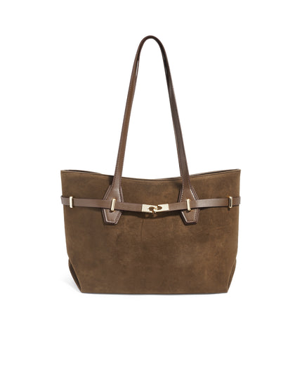 Tote Bags Effen Kleur Casual Suède Dagelijkse Accessoires