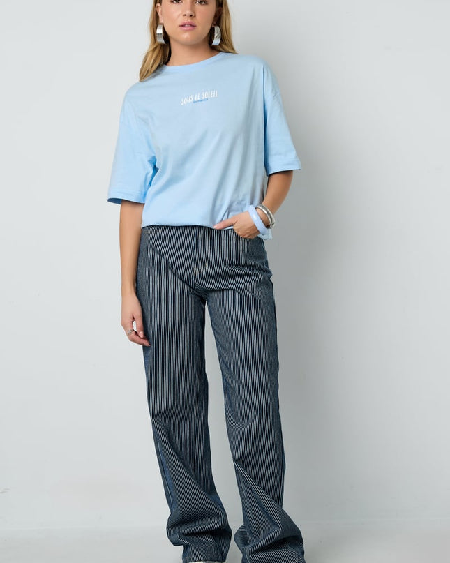 Sous le Soleil en France oversized tee