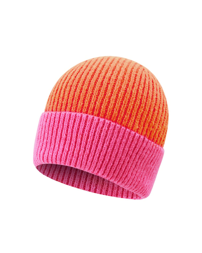 Colored winter hat