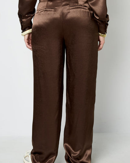 Silk Look Pants