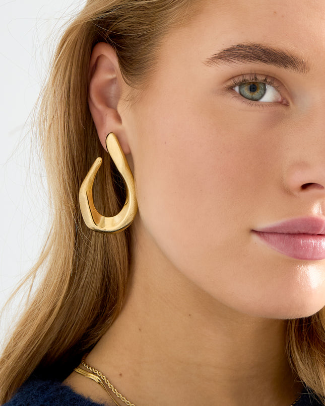 Stud Earrings irregular shape Casual Daily Simple Series Women's jewelry