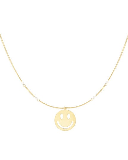 Smiley ketting