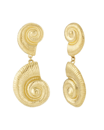 Oceaanwerveling oorbel