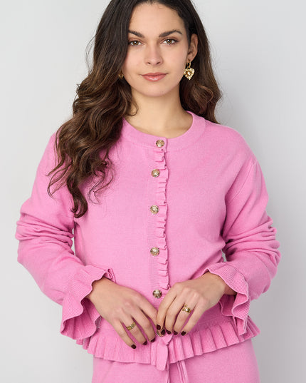 De liefdevolle ruchecardigan