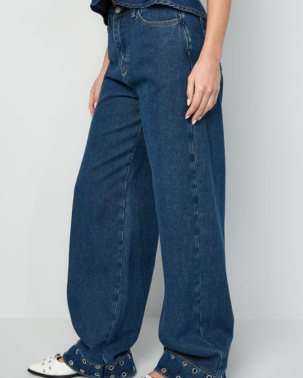 Eyelet Statement Jeans