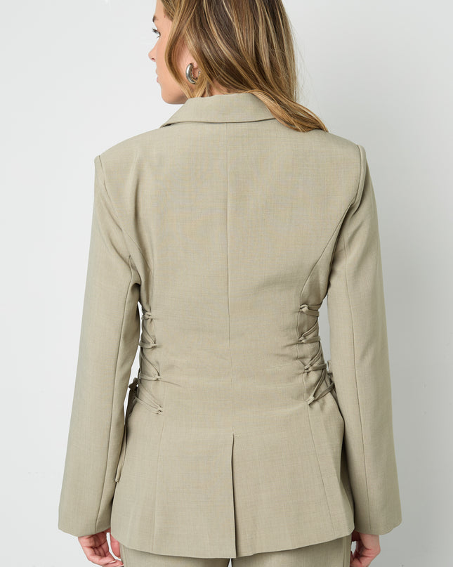 Fitted Blazer Laced