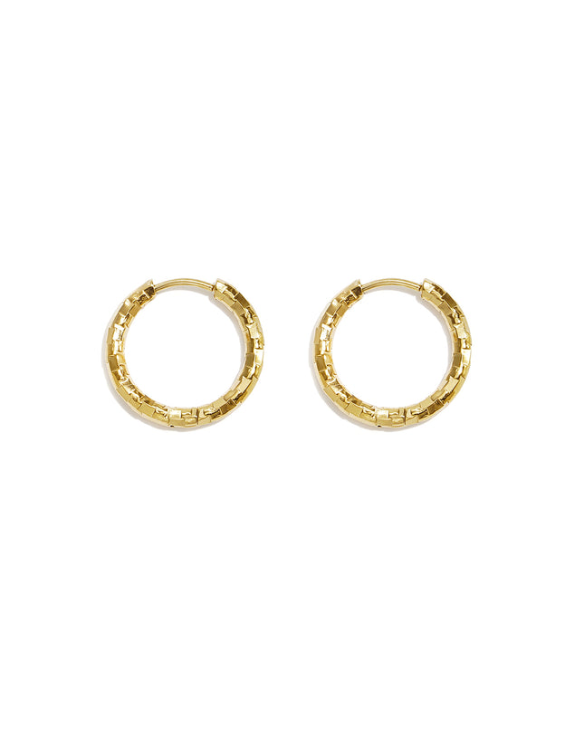 Oorbellen van roestvrij staal, Circle Simple, Simple Series, damessieraden