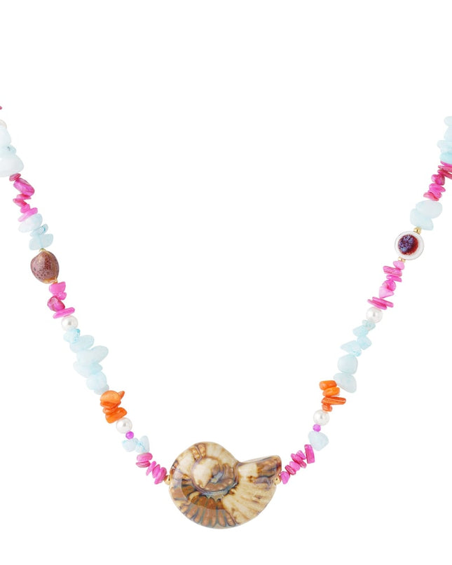 Kettingen met stenen kralen, schildpad, casual, vakantie/strand, eenvoudige serie, damessieraden