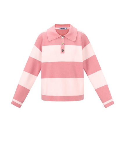 Gebreide truien Strepen Casual Herfst/Winter