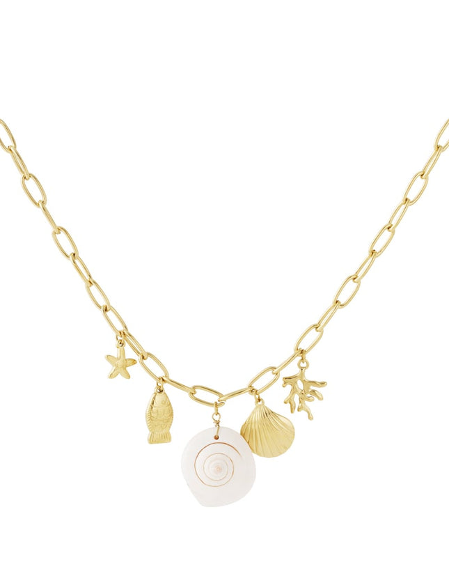 Beachy Charms ketting