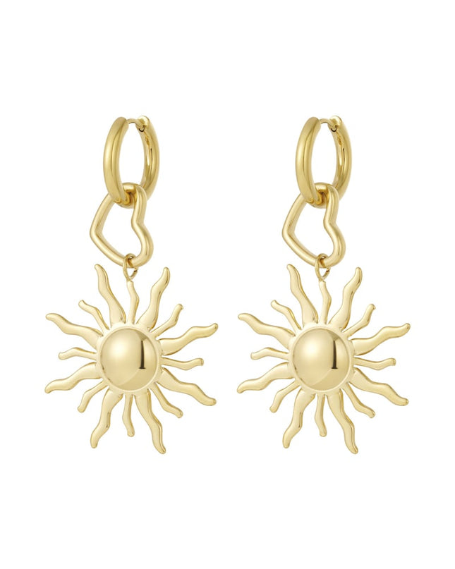 Warm Sunrays oorbellen