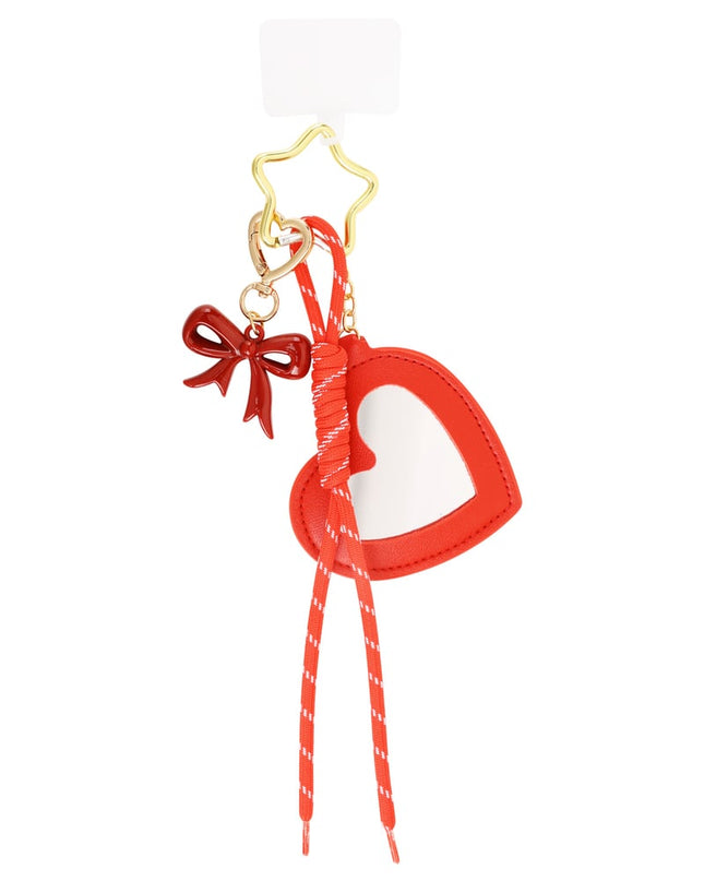 Bag charm Love Bow Star