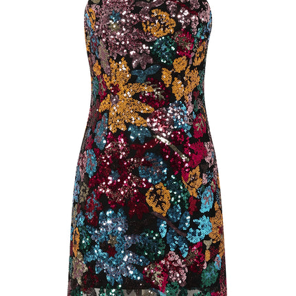Strapless jurk voor een tropische avond