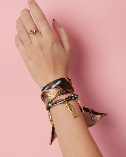 Armbanden met bedel van roestvrij staal, vis, casual, dagelijks, eenvoudig, serie, damessieraden