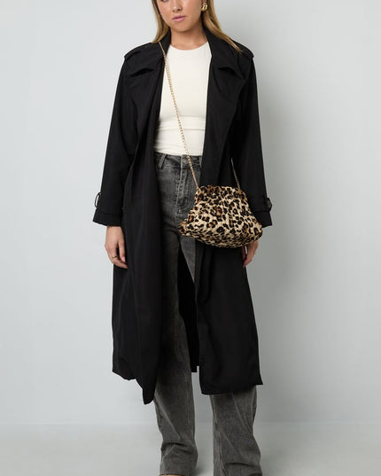 Shoulder Bags Leopard Print Casual Cotton Daily Accessories