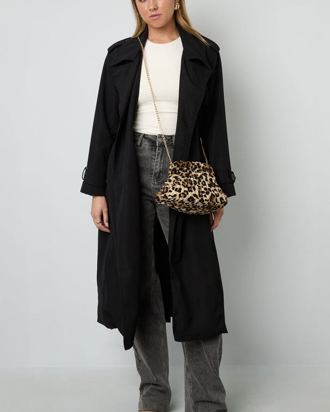 Shoulder Bags Leopard Print Casual Cotton Daily Accessories