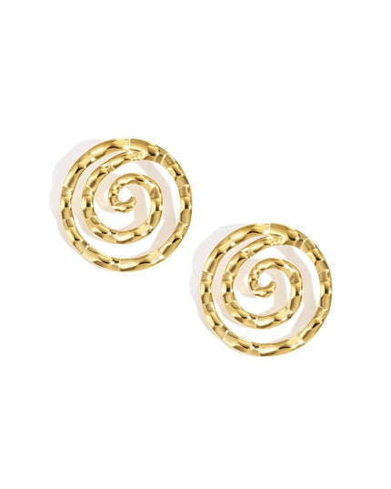 Stainless Steel Stud Earrings lines Casual Daily Simple Series Women's jewelry