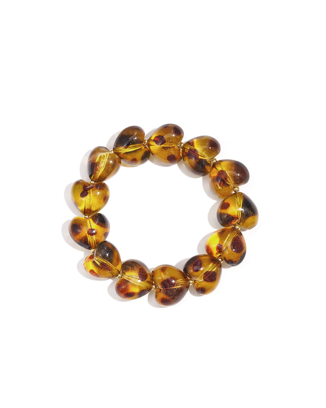 Acryl kralen armbanden luipaardprint retro dagelijkse klassieke serie dames sieraden