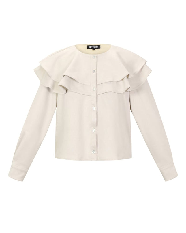 Layered Blouse Suede