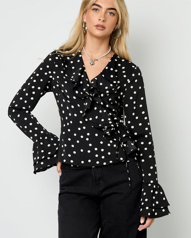 Polka Dot Blouse