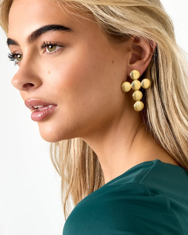 Roestvrijstalen oorbellen met kruis, casual, dagelijks, eenvoudig, serie, damessieraden