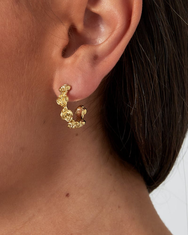 Buy Me A Flower oorbellen