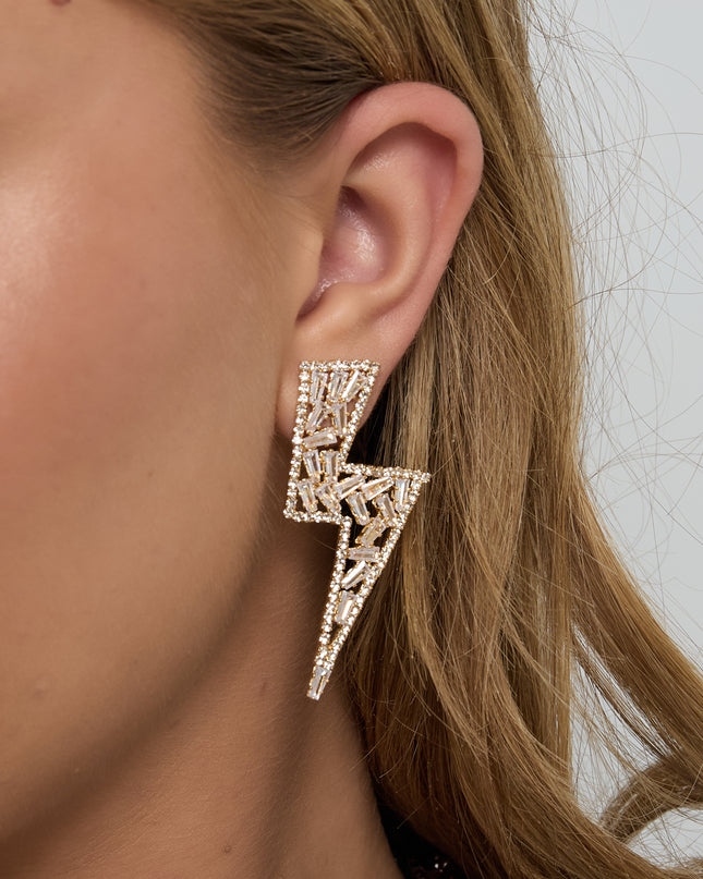 Koperen oorbellen Geometrisch Elegant Kerst Luxe Serie Dames sieraden