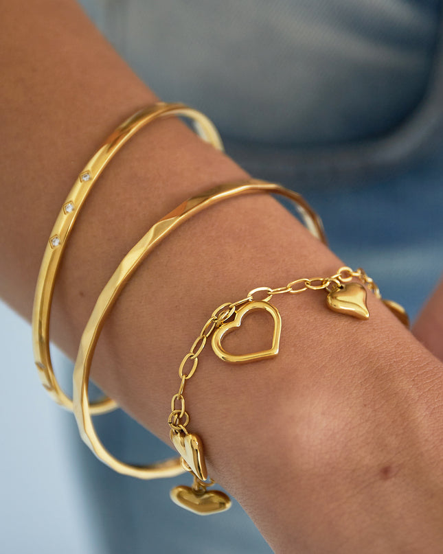 Eenvoudige hoekige armband