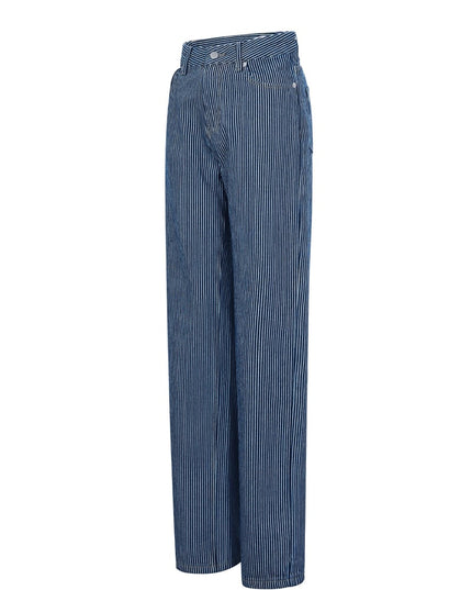Cotton Denim pants Stripes Casual All Fit  Clothes