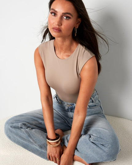 Shapewear sleeveless body basic