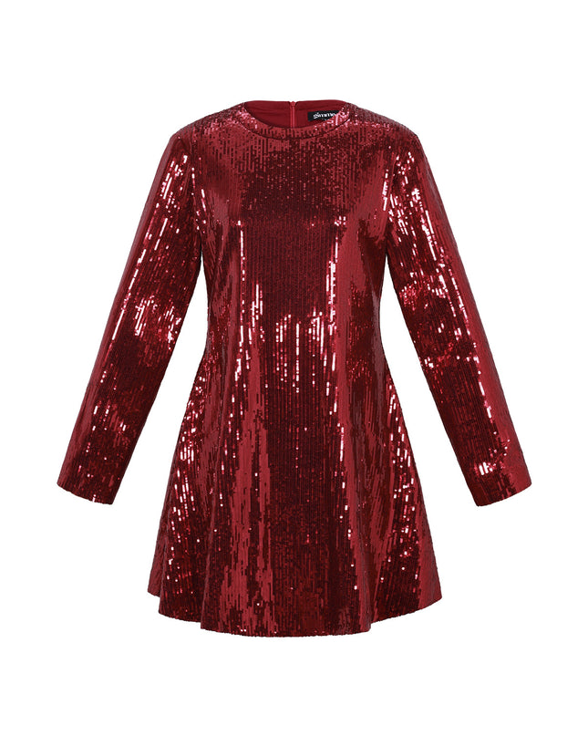Feestelijke paillettenjurk