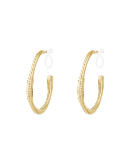 Eindeloze hoop clipoorbellen