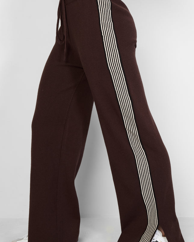 Rechte broek Kleurenclash Sportieve herfst/winterkleding