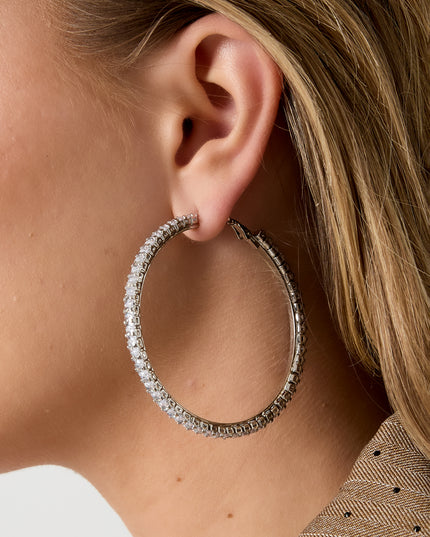 Koperen creolen geometrische elegante kerst luxe serie dames sieraden