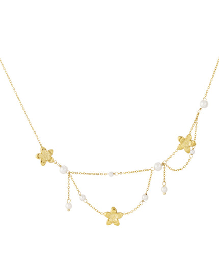 Dubbele problemen bloem ketting