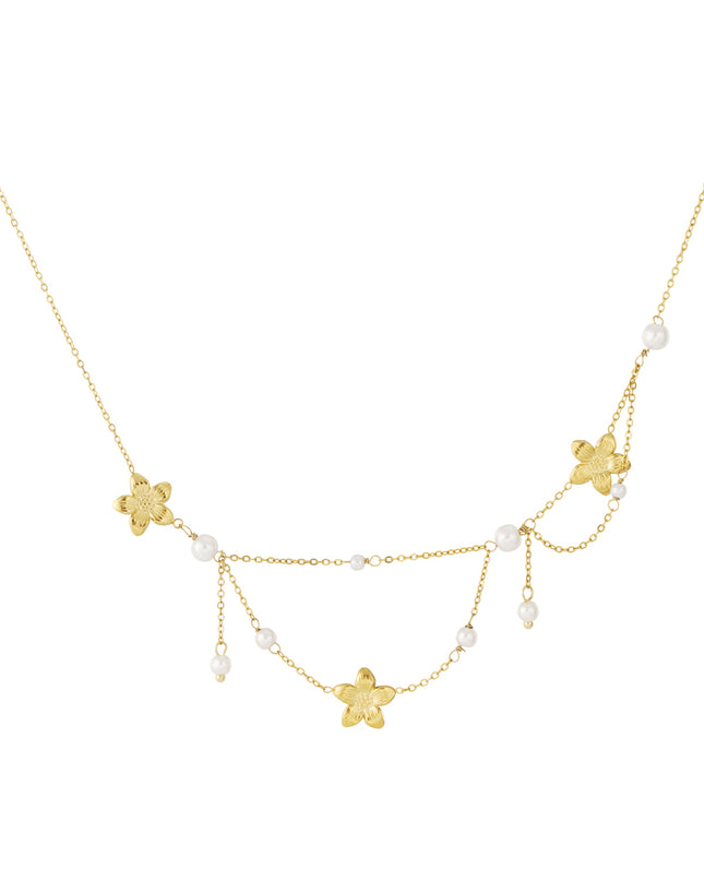 Dubbele problemen bloem ketting