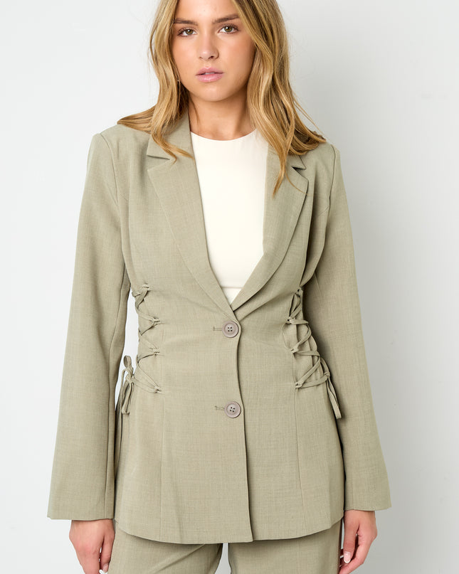 Fitted Blazer Laced