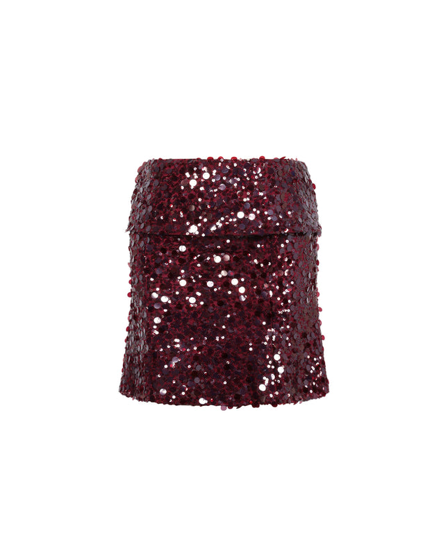 Polyestervezel (polyester) Mouwloze tops Pailletten Elegante kleding met een goede pasvorm