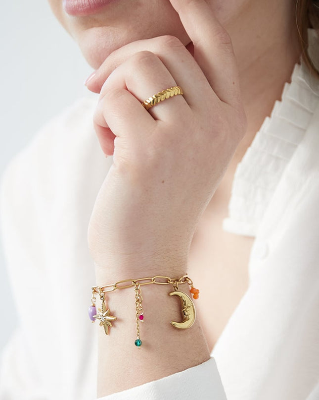 Bedelarmband Maanlicht