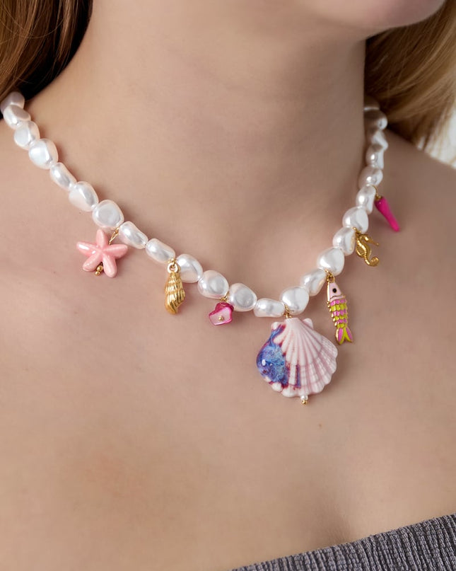 Kunstmatige parel kralen kettingen Turtle Casual vakantie/strand eenvoudige serie dames sieraden