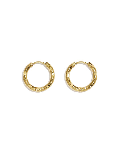 Oorbellen van roestvrij staal, Circle Simple, Simple Series, damessieraden