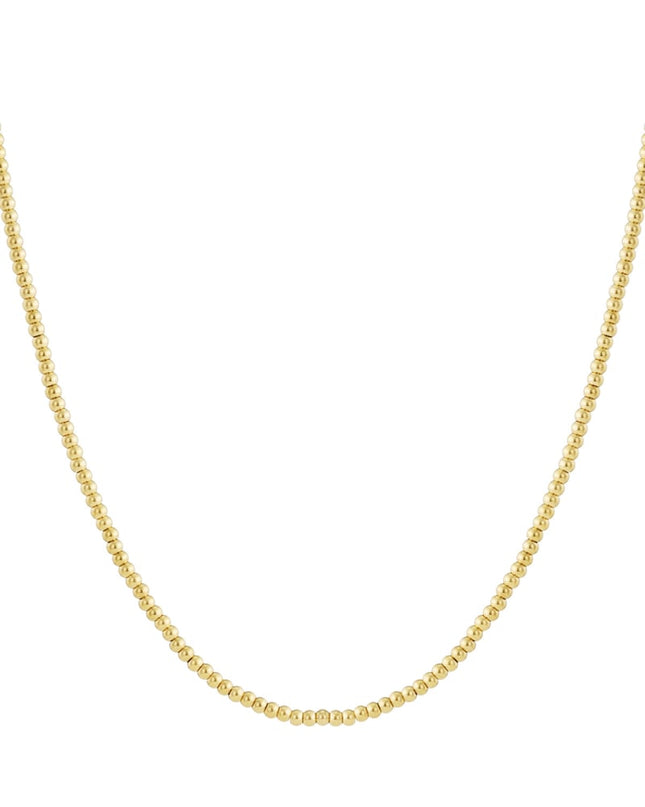 Ketting van massieve kralen - 5 mm