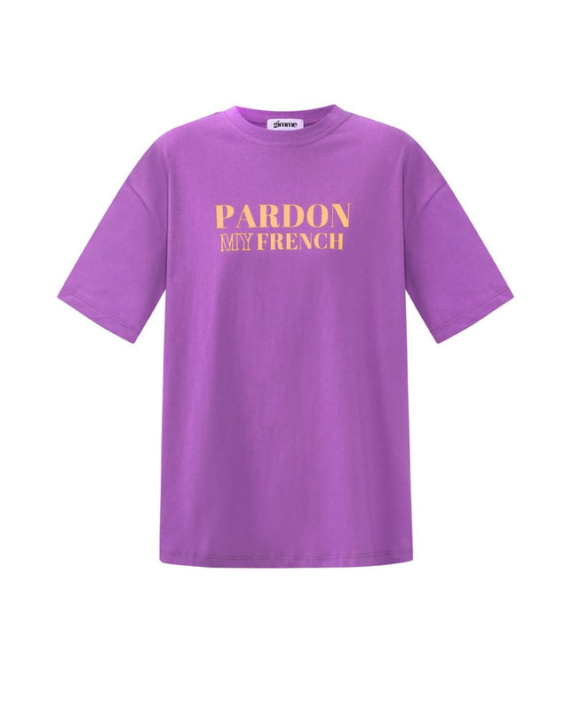 T-shirt pardon my french