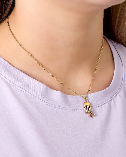 Aurelia Jellyfish necklace